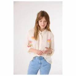 Chemise Ali Garden Brodée | Ecru