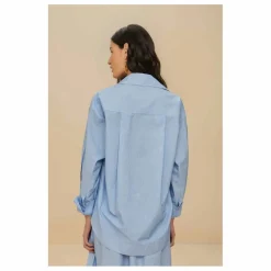 Chemise Banana Cocina Rayée | Bleu