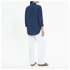 Chemise Beau Popeline de Coton | Bleu marine
