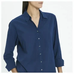 Chemise Beau Popeline de Coton | Bleu marine