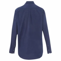 Chemise Beau Popeline de Coton | Bleu marine