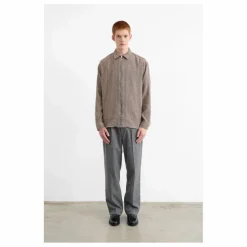 Chemise Blurred Landscape | Gris chiné