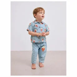 Chemise Bobo Denim Léger | Bleu