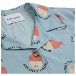 Chemise Bobo Denim Léger | Bleu ciel