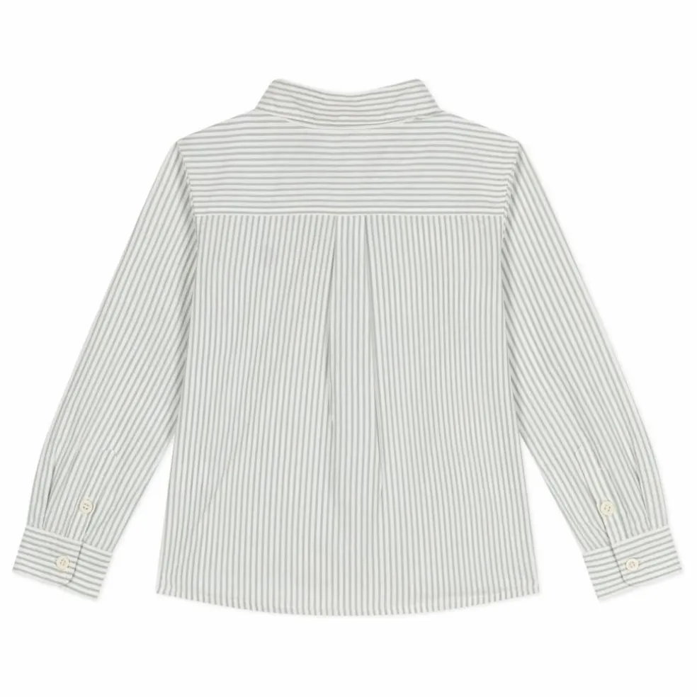 Chemise Bresil Popeline Coton Bio | Sauge