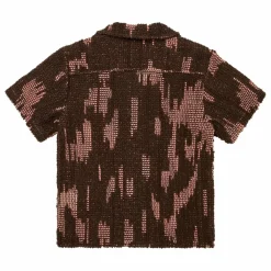 Chemise Brink Palmer Crochet | Marron