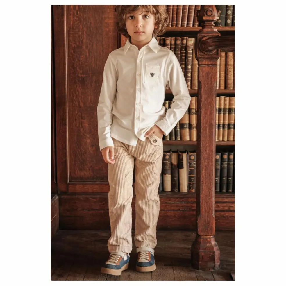 Chemise Brodée | Nacre