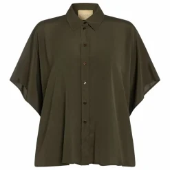 Chemise Brooklin Métallisée | Vert foncé