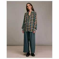 Chemise Calbiza Tartan | Aqua