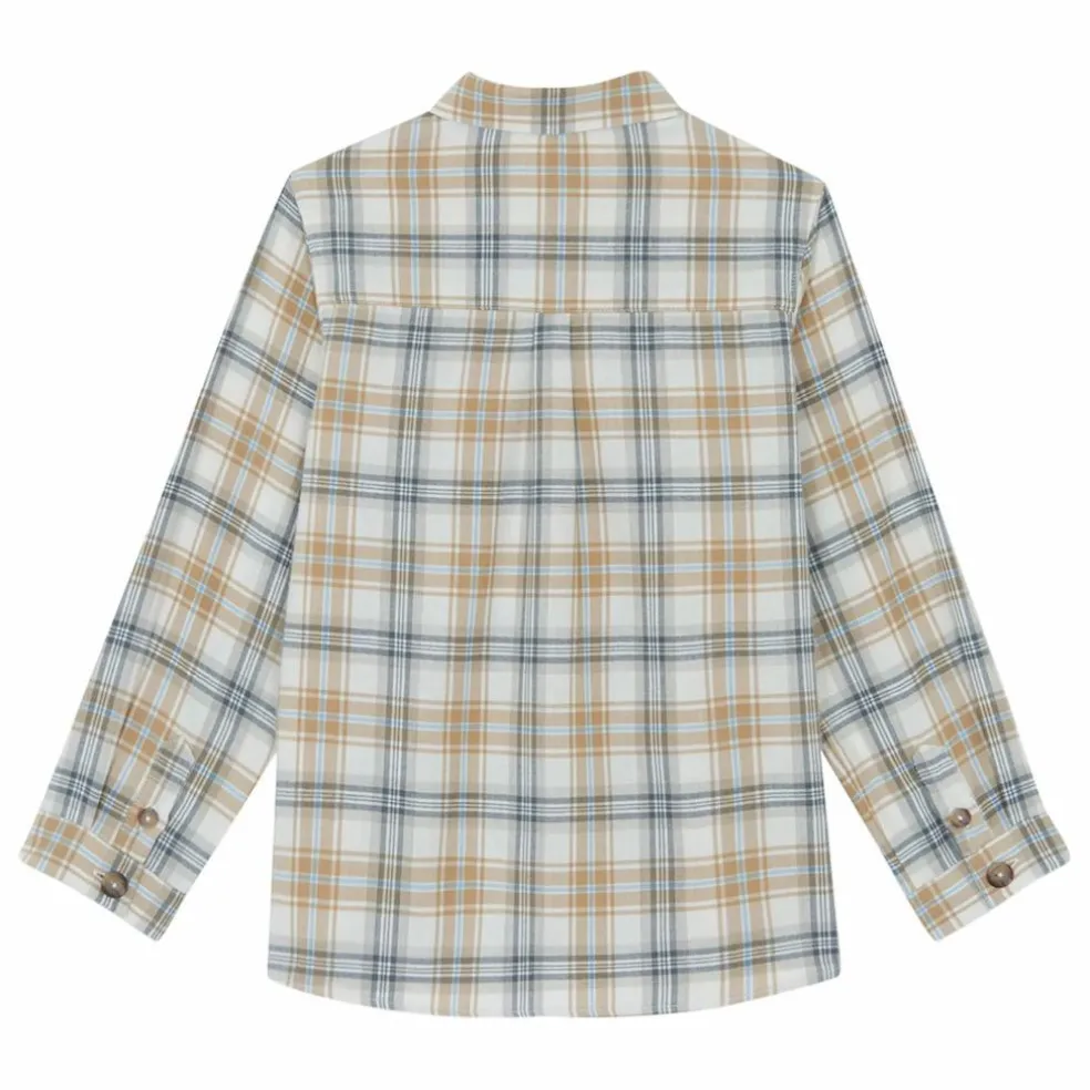Chemise Carreaux | Beige