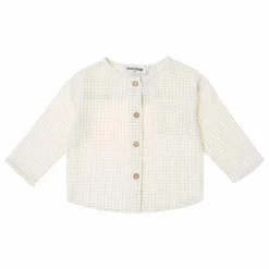 Chemise Carreaux | Ecru