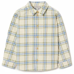 Chemise Carreaux Mini | Ecru
