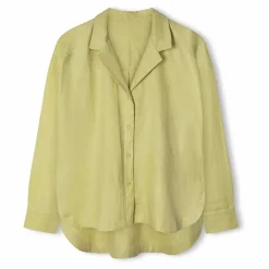 Chemise Celery Lin | Vert anis