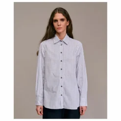 Chemise Ceza Carreaux | Bleu ciel