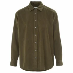 Chemise Cinema Velours Côtelé | Vert kaki