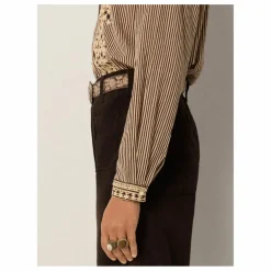 Chemise Cohiba Bebo Coton Flammé | Tabac