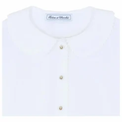 Chemise Col Claudine | Blanc