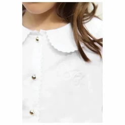 Chemise Col Claudine | Blanc