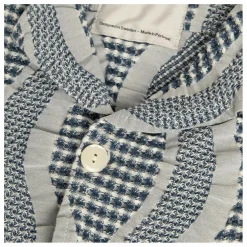 Chemise Como Cuba Waffle | Bleu
