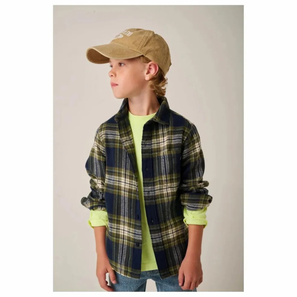 Chemise Contest Carreaux | Bleu nuit