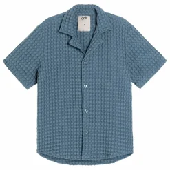 Chemise Coronet Cuba Waffle | Bleu