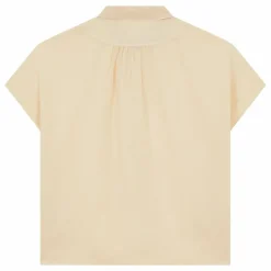 Chemise Coton et Lin Gaufré | Beige