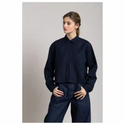 Chemise Courte Chili | Denim brut