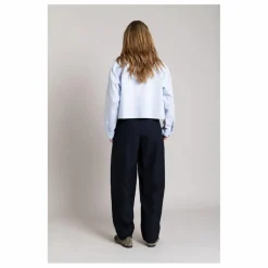 Chemise Courte Chili Rayée | Bleu Glacier