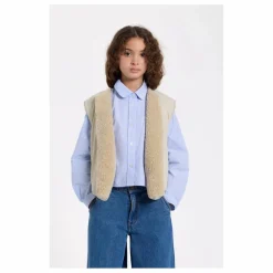 Chemise Courte Clara Rayée | Bleu Clair