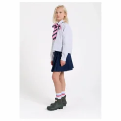 Chemise Courte Crush Rayée | Blanc