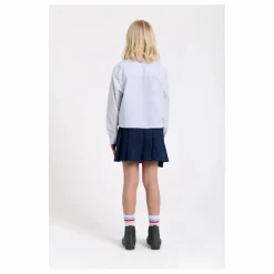 Chemise Courte Crush Rayée | Blanc