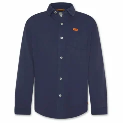Chemise Dan Pique Coton Bio | Bleu marine