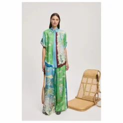Chemise Daria Soie | Bleu