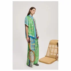 Chemise Daria Soie | Bleu