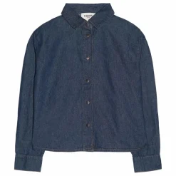 Chemise Denim Courte Crush | Denim brut
