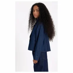 Chemise Denim Courte Crush | Denim brut
