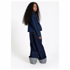 Chemise Denim Courte Crush | Denim brut
