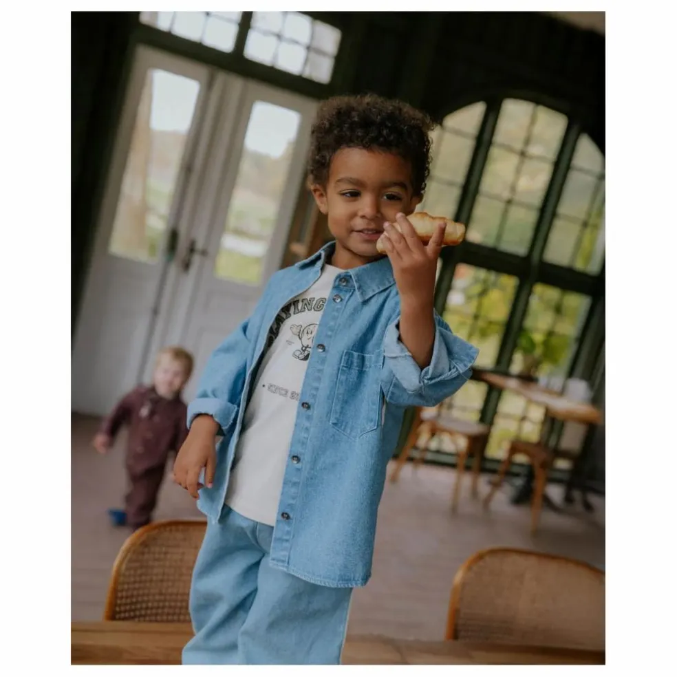 Chemise Denim Donny | Bleu Clair