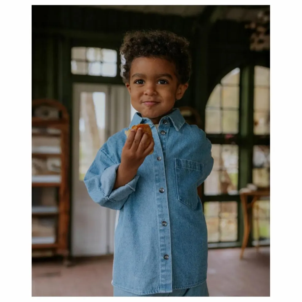 Chemise Denim Donny | Bleu Clair