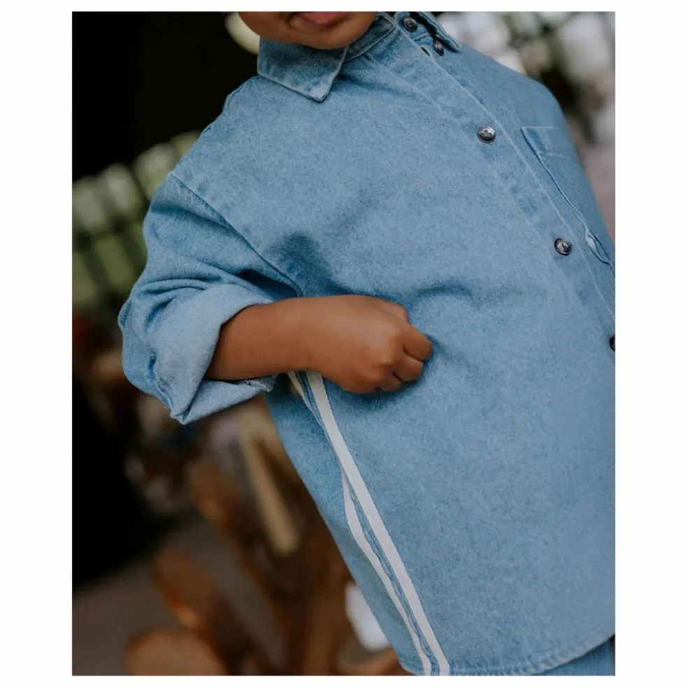 Chemise Denim Donny | Bleu Clair