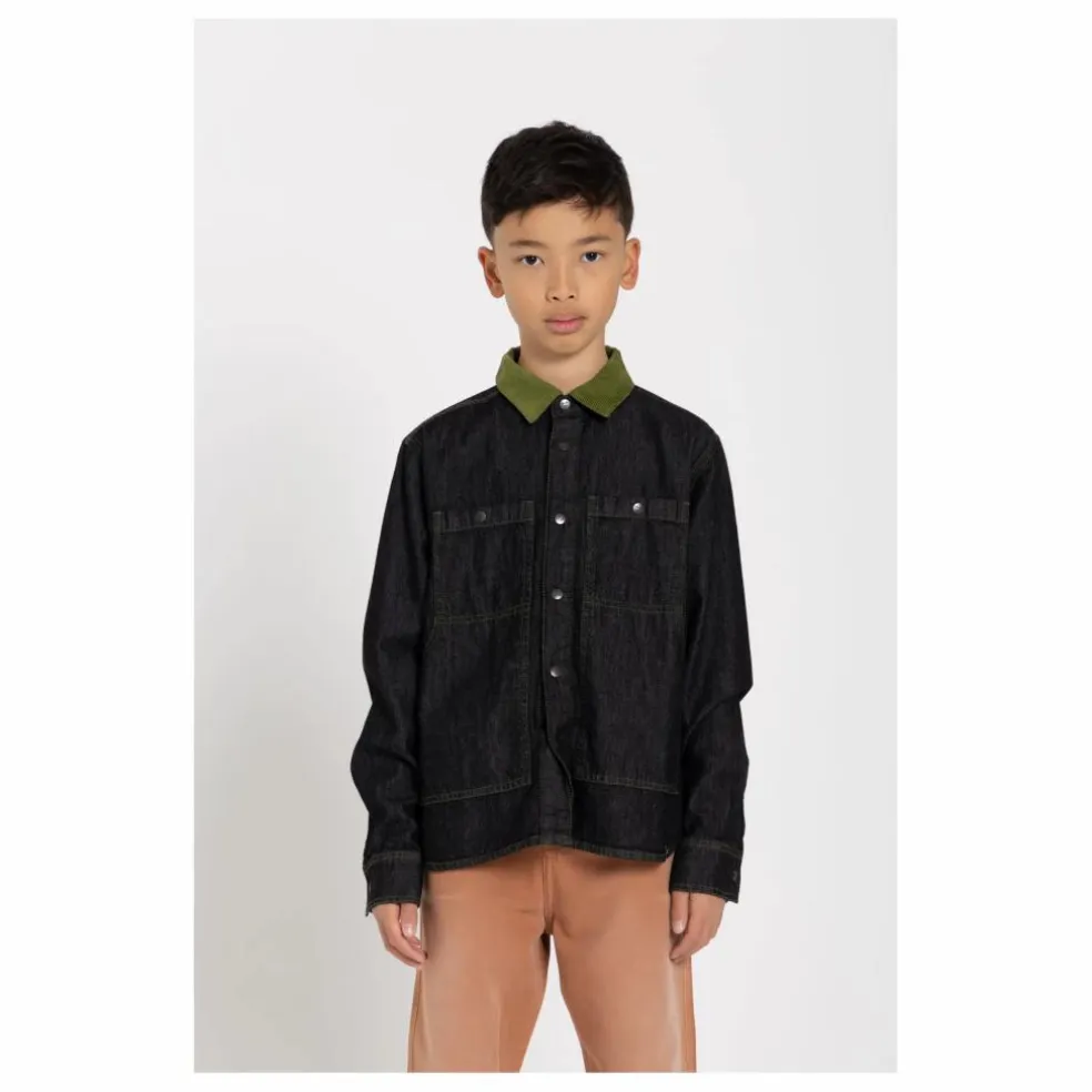 Chemise Denim Enara | Noir