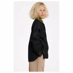 Chemise Denim Enara | Noir