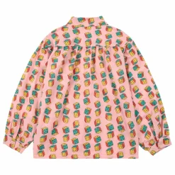 Chemise Dés Coton Bio | Rose
