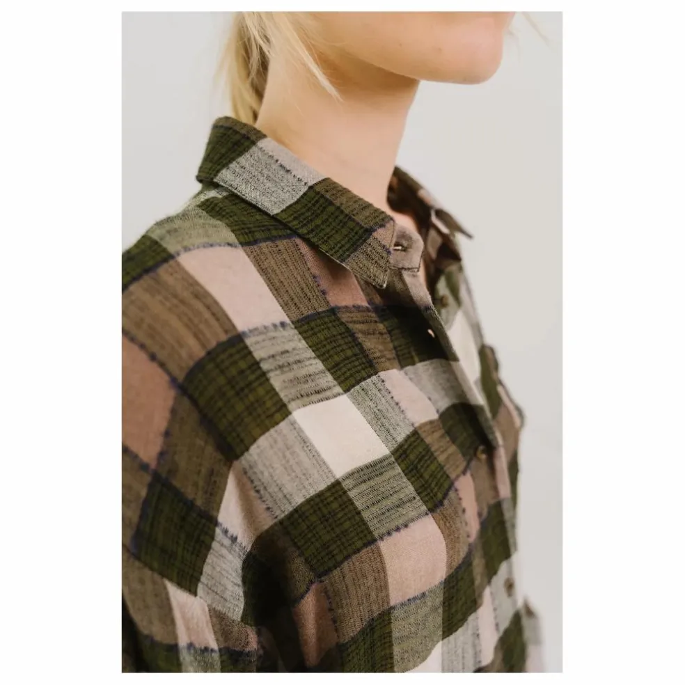 Chemise Elisa Crosby Carreaux | Vert