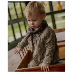 Chemise Elmo Rayée | Marron