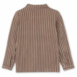 Chemise Elmo Rayée | Marron