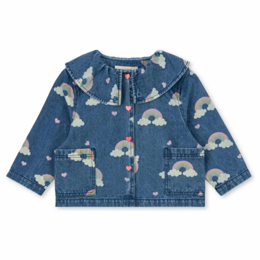 Chemise en Jean Magot Arc en Ciel Coton Bio | Bleu