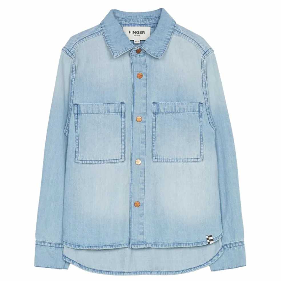 Chemise Enara | Denim bleached