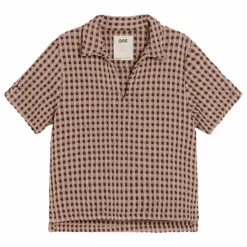 Chemise Ferratelle Jaffa Waffle | Vieux Rose