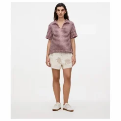 Chemise Ferratelle Jaffa Waffle | Vieux Rose